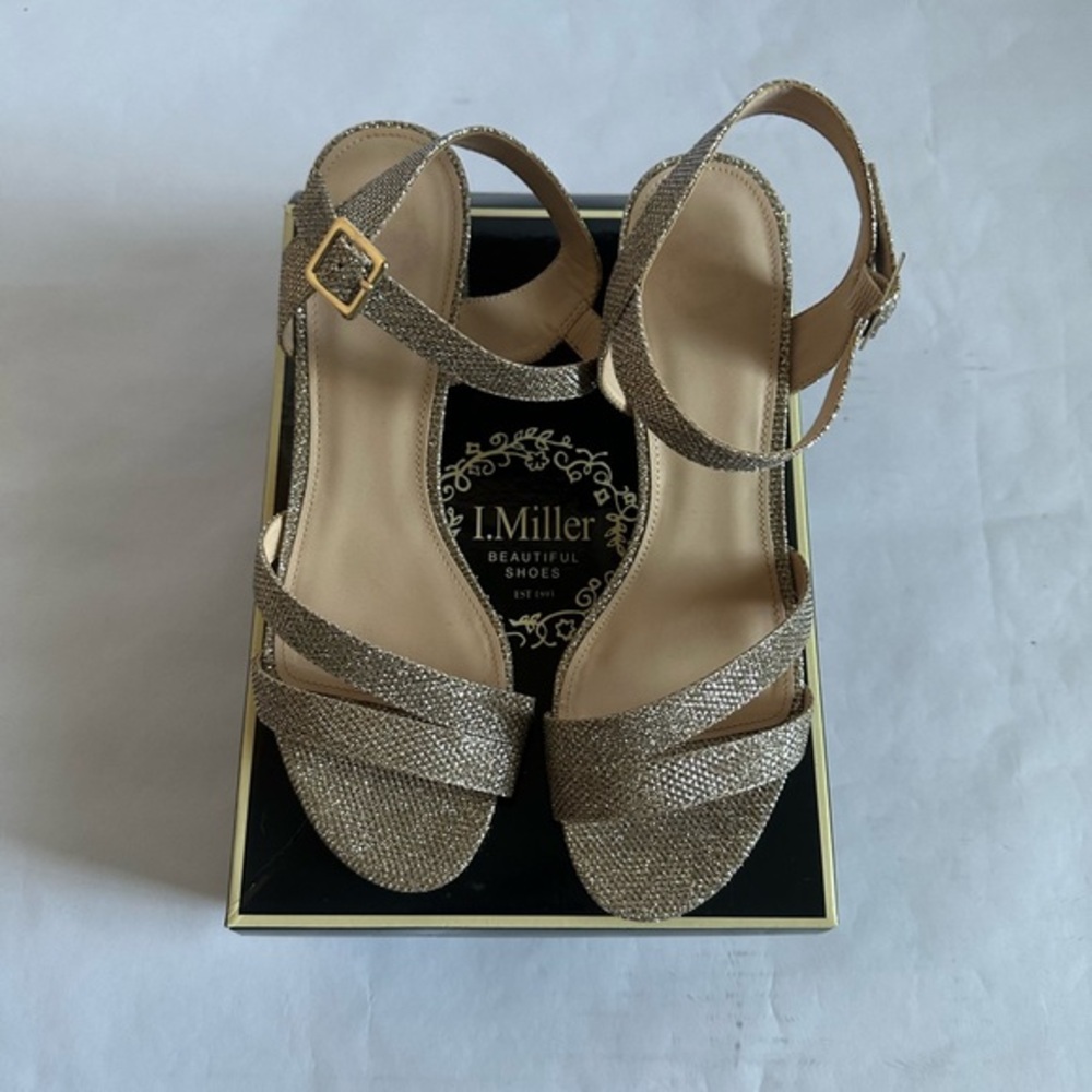 I.Miller Gold Women's Sandals